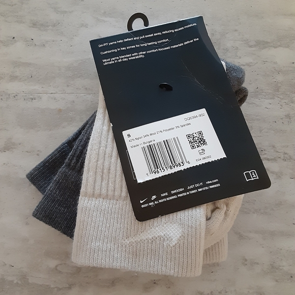 NIKE Everyday Wool Blend Socks ( 2pk ) - Picture 3 of 6